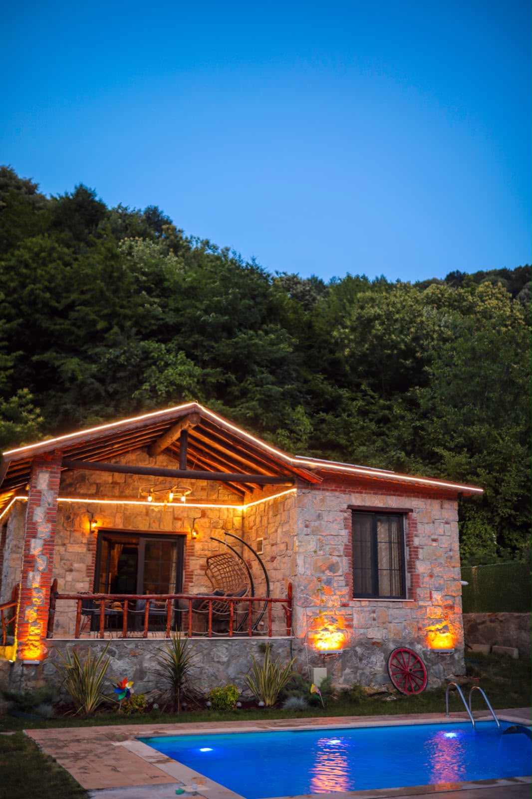 Sapanca Doğa İçinde Havuzlu Taş Ev — görsel 8